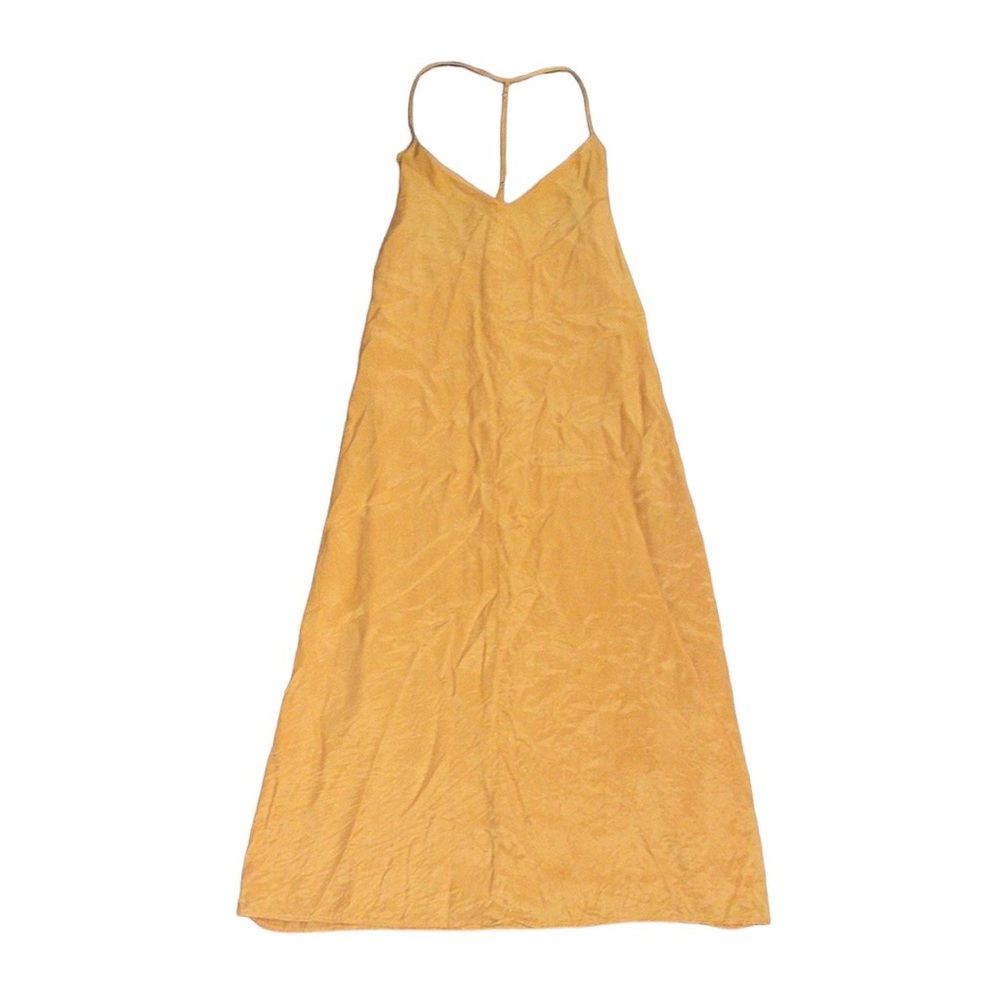 Zara marigold/yellow midi dress